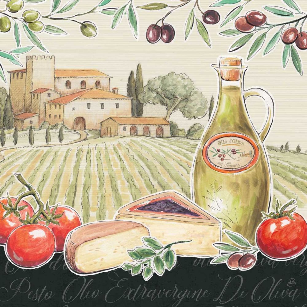 Tuscan Flavor III art print by Daphne Brissonnet for $57.95 CAD