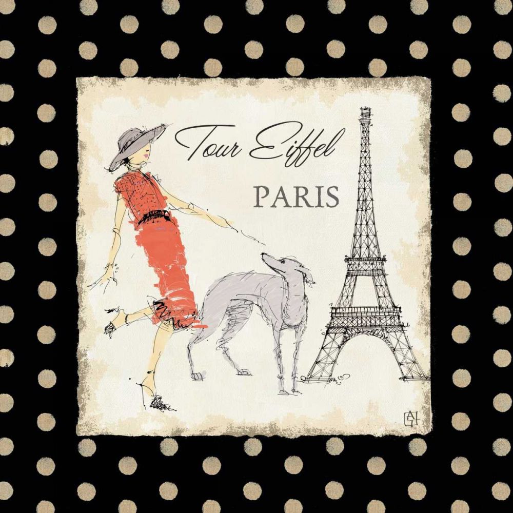Ladies in Paris II art print by Avery Tillmon for $57.95 CAD