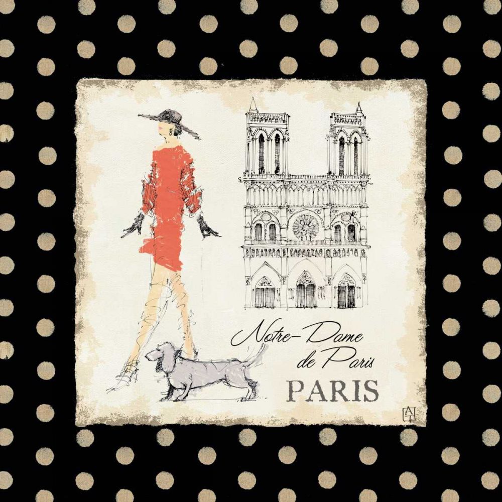 Ladies in Paris IV art print by Avery Tillmon for $57.95 CAD