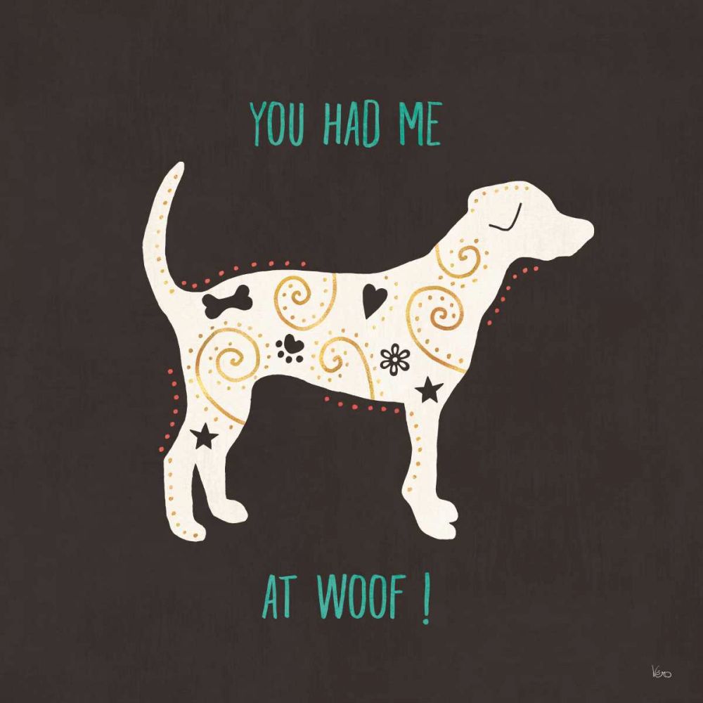 Otomi Dogs IV Dark art print by Veronique Charron for $57.95 CAD