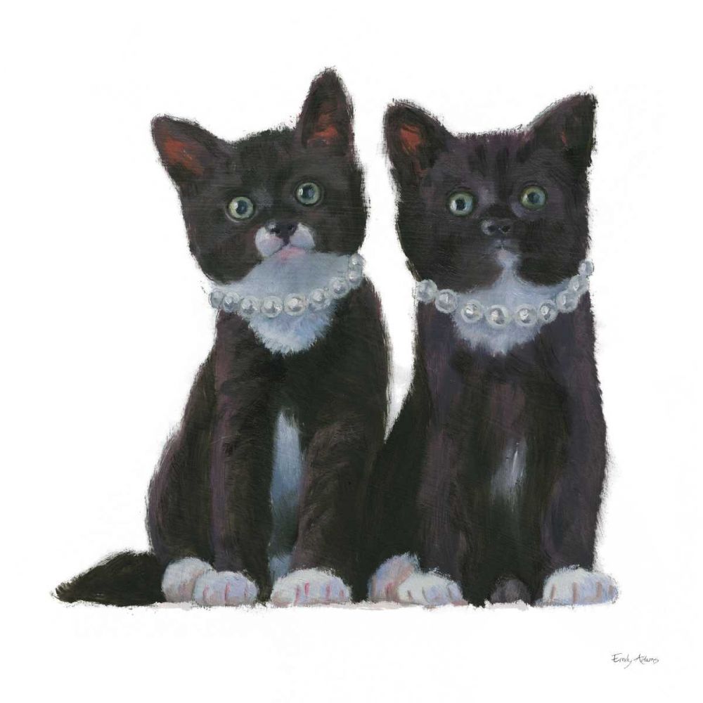 Cutie Kitties IV art print by Emily Adams for $57.95 CAD