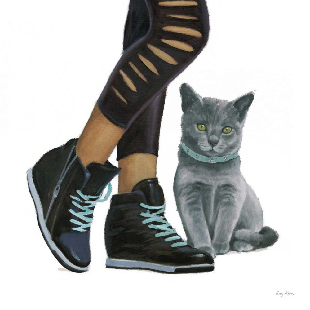 Cutie Kitties V art print by Emily Adams for $57.95 CAD