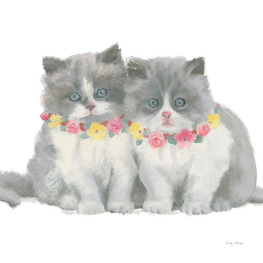 Cutie Kitties VIII art print by Emily Adams for $57.95 CAD
