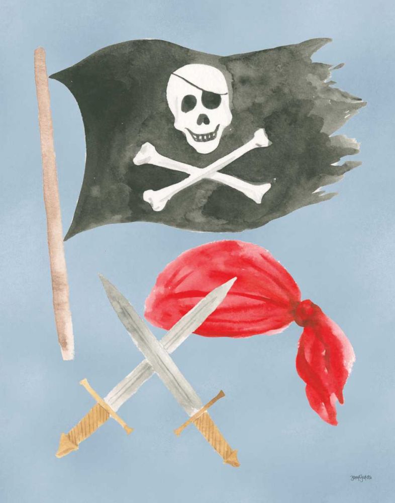 Pirates II art print by Jenaya Jackson for $57.95 CAD