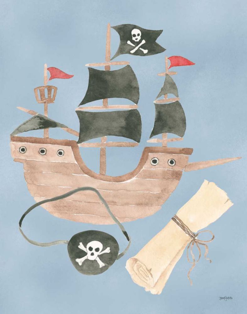 Pirates IV art print by Jenaya Jackson for $57.95 CAD