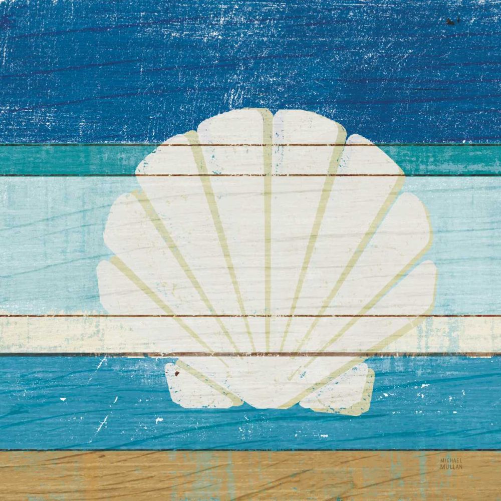 Beachscape Shell v2 art print by Michael Mullan for $57.95 CAD