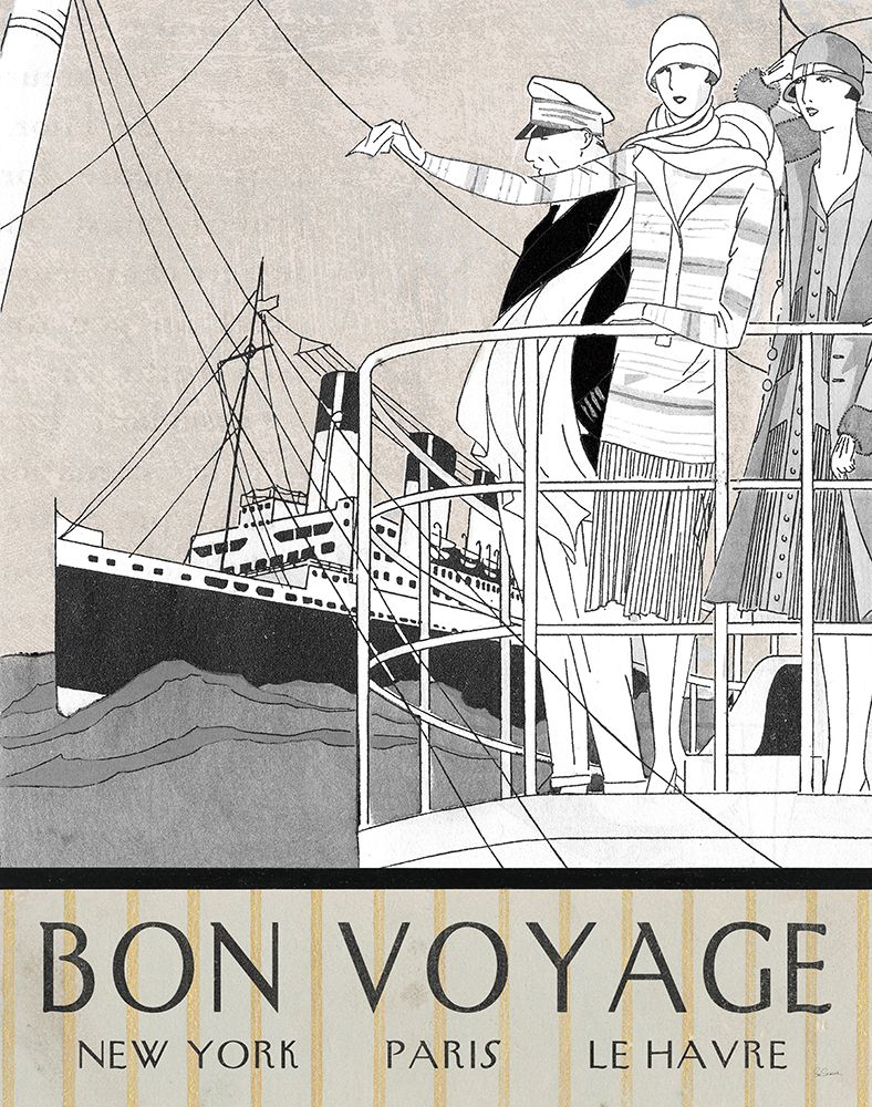 Bon Voyage art print by Sue Schlabach for $57.95 CAD