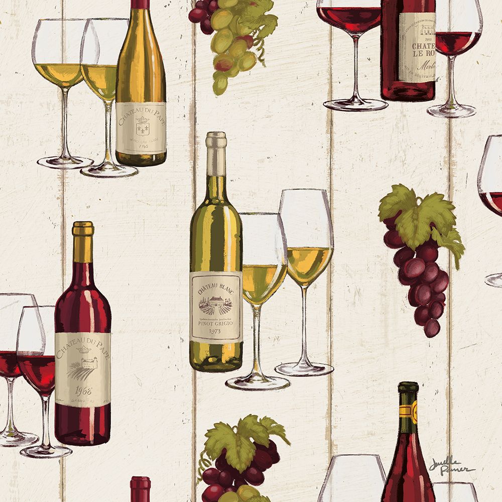 Wine Tasting Step 01A art print by Janelle Penner for $57.95 CAD
