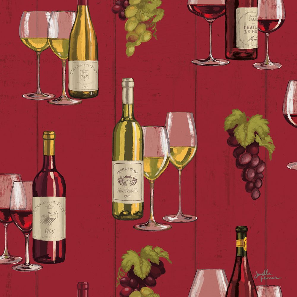 Wine Tasting Step 01B art print by Janelle Penner for $57.95 CAD
