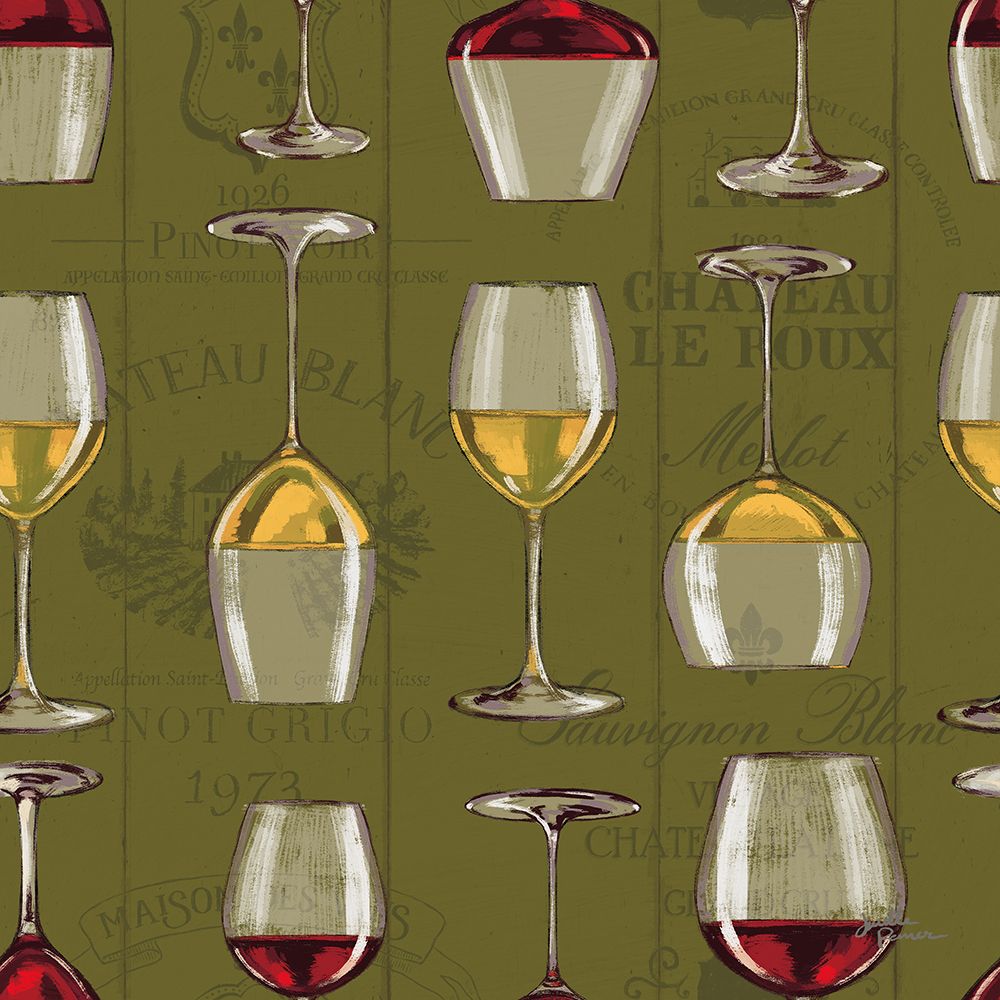 Wine Tasting Step 02C art print by Janelle Penner for $57.95 CAD