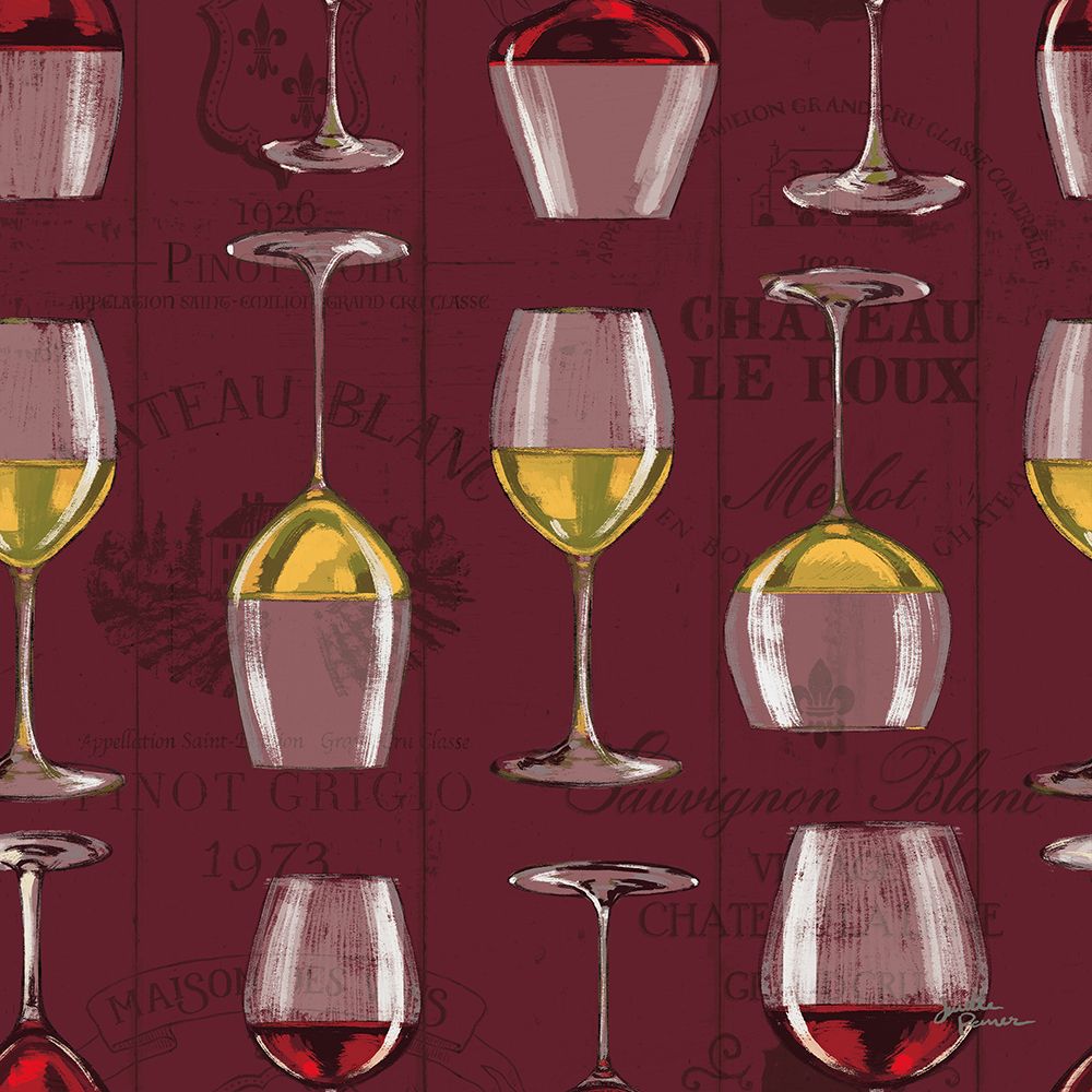 Wine Tasting Step 02D art print by Janelle Penner for $57.95 CAD