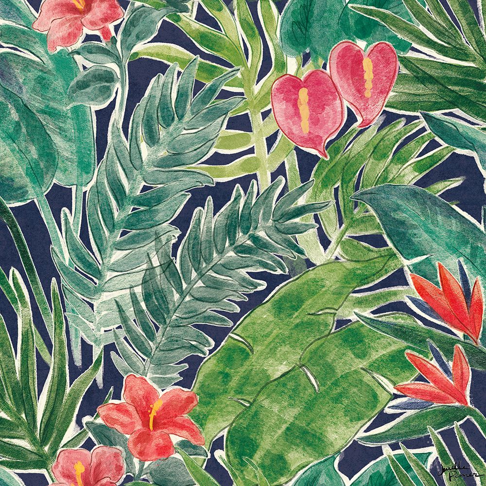 Jungle Vibes Step 02D art print by Janelle Penner for $57.95 CAD