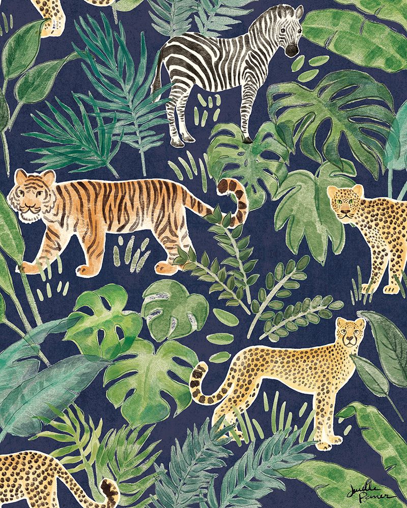 Jungle Vibes Step 03D art print by Janelle Penner for $57.95 CAD