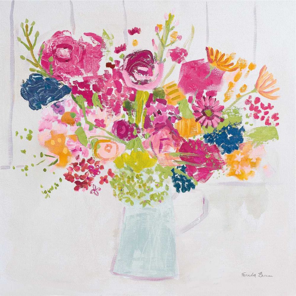 Bouquet for You Bright art print by Farida Zaman for $57.95 CAD