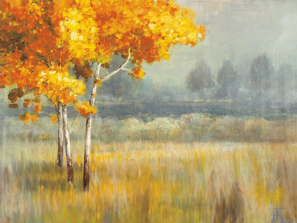 Autumn Landscape Crop art print by Danhui Nai for $57.95 CAD