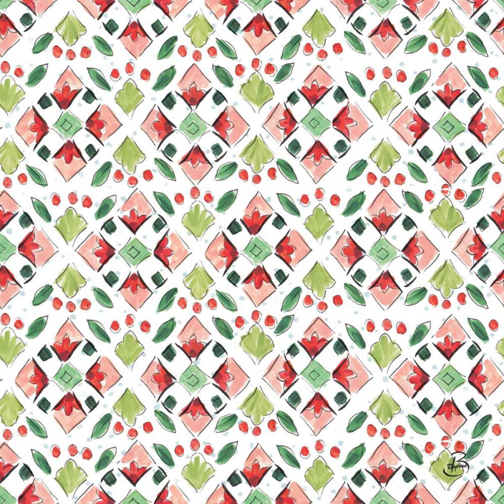 Country Poinsettias Step 05A art print by Daphne Brissonnet for $57.95 CAD