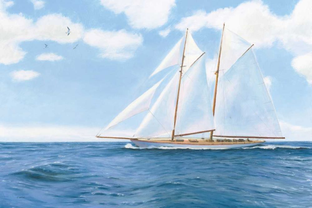 Majestic Sailboat art print by James Wiens for $57.95 CAD