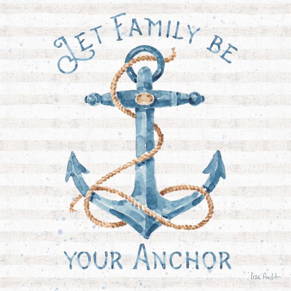 Nautical Life IV art print by Lisa Audit for $57.95 CAD