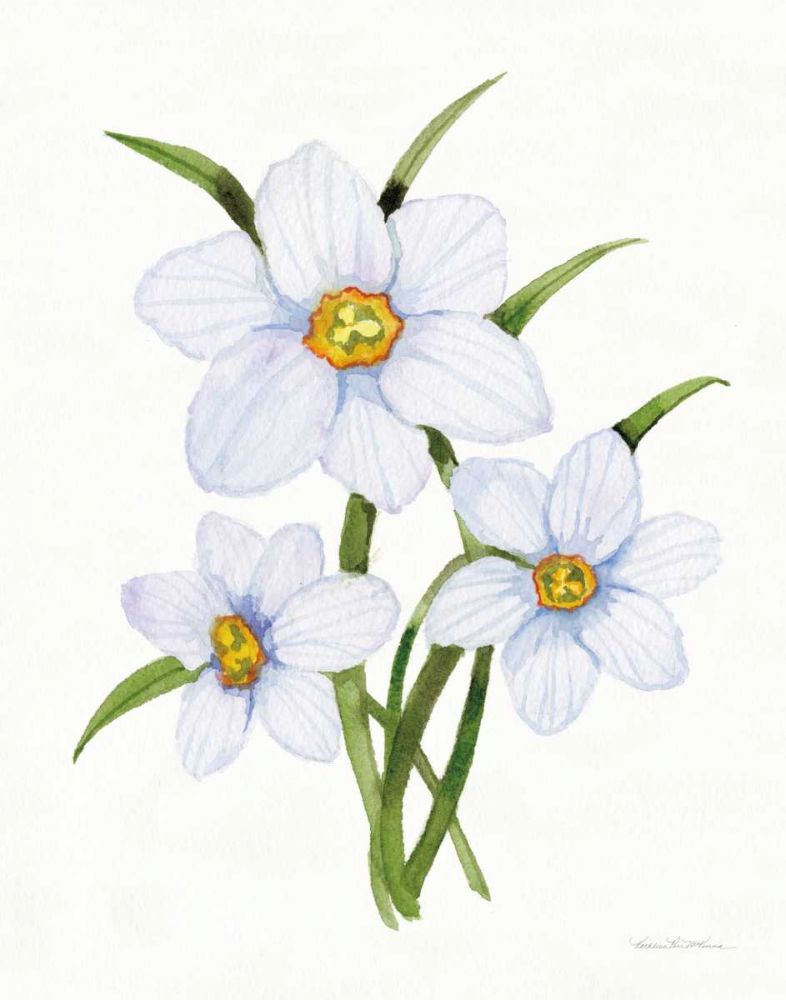 Easter Blessing Flowers I art print by Kathleen Parr McKenna for $57.95 CAD