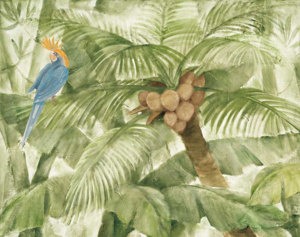 Tropical Canopy I Green art print by Albena Hristova for $57.95 CAD