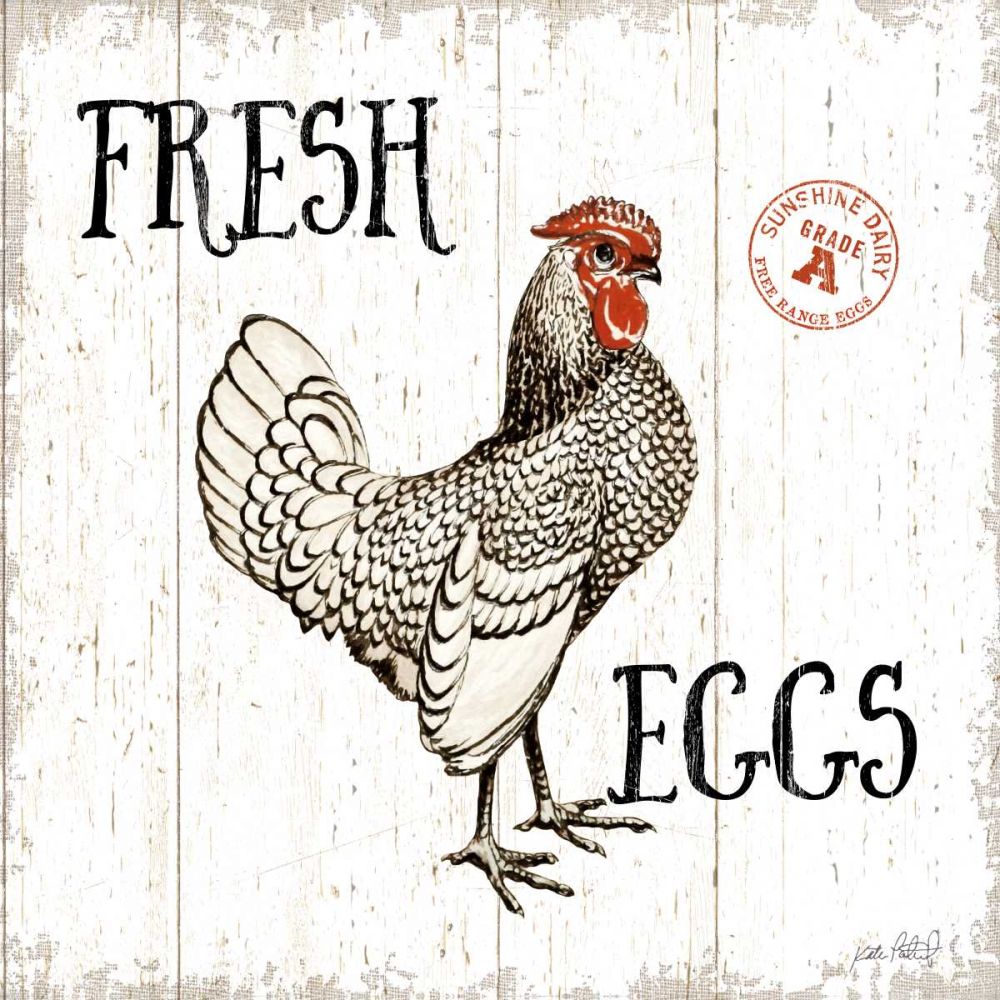Free Range Fresh IV art print by Katie Pertiet for $57.95 CAD
