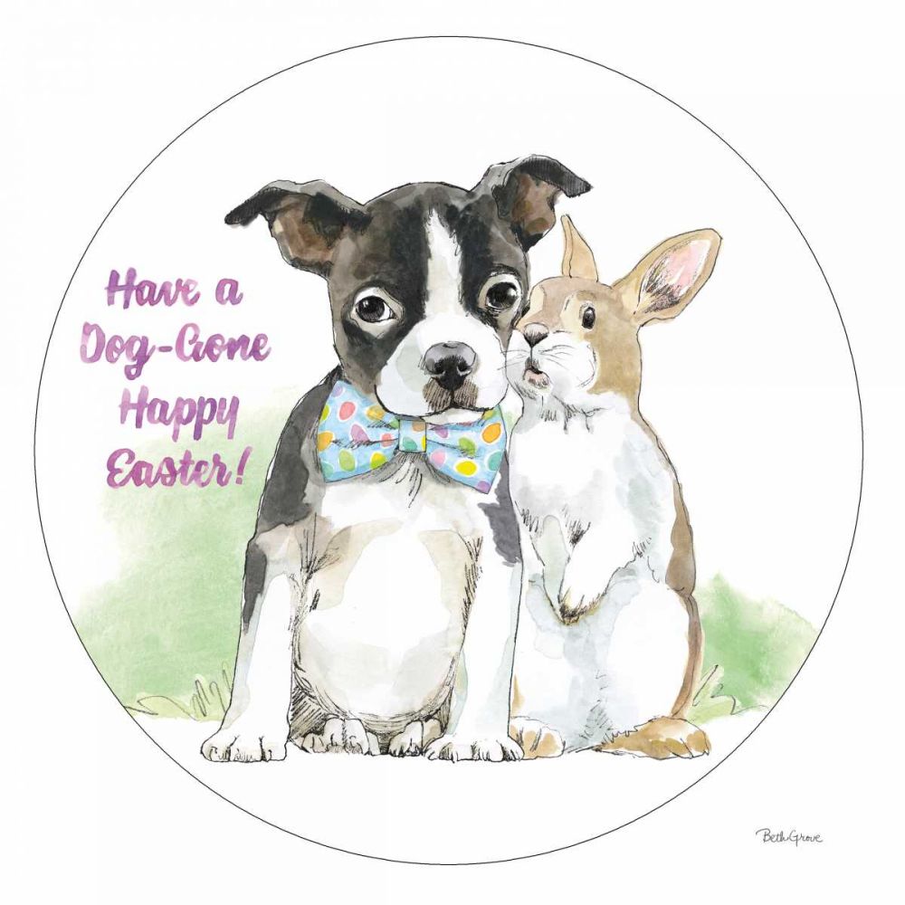 Easter Pups VIII art print by Beth Grove for $57.95 CAD