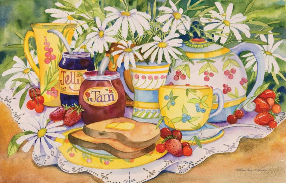 Jam and Jelly art print by Kathleen Parr McKenna for $57.95 CAD