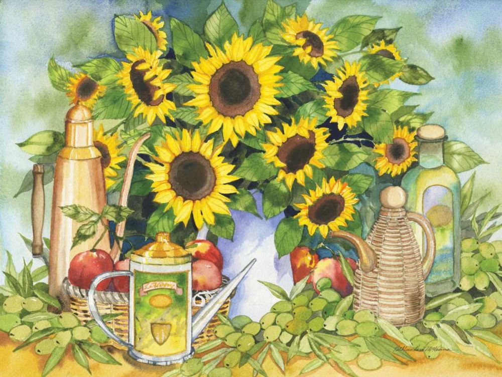 Tuscan Day art print by Kathleen Parr McKenna for $57.95 CAD