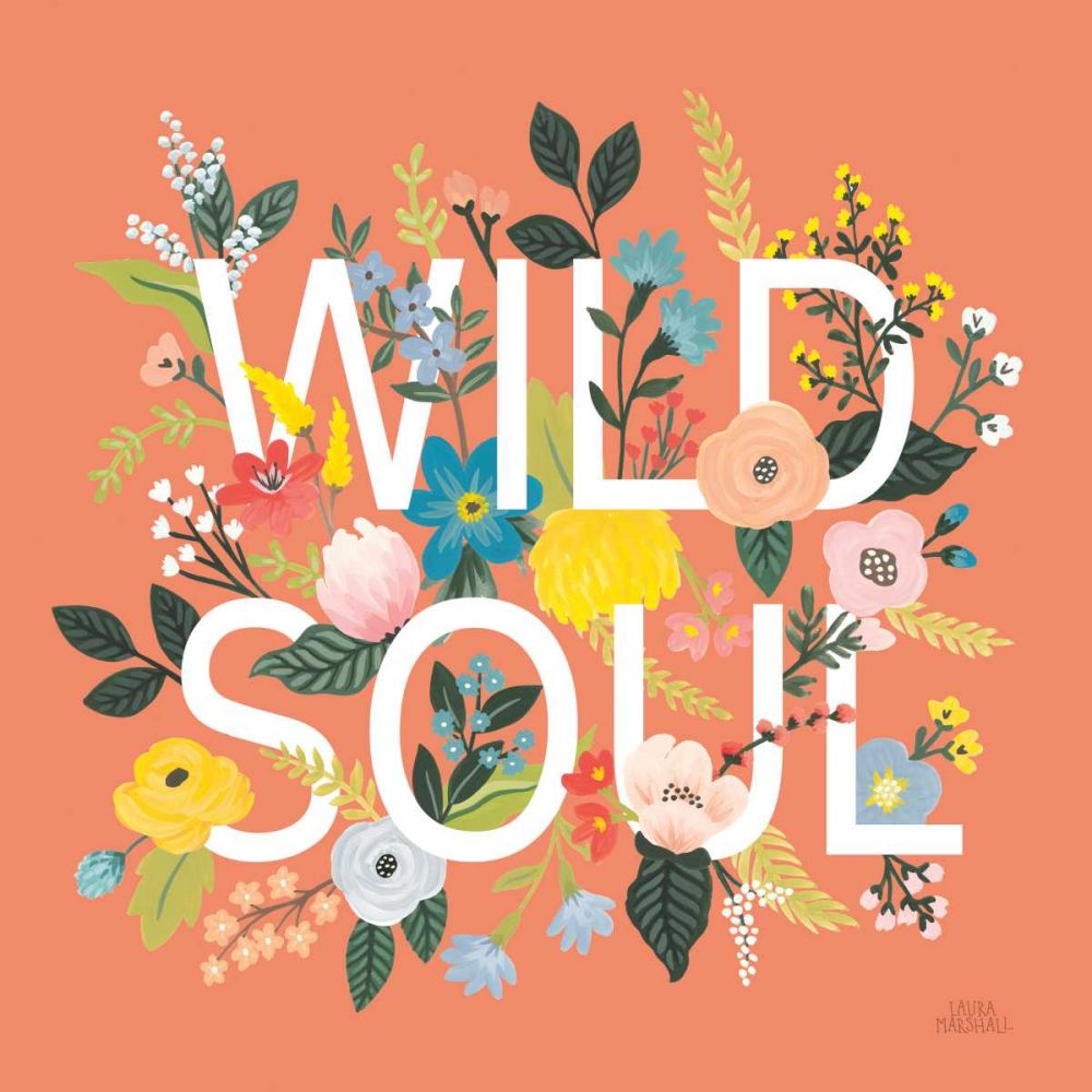 Wild Garden I art print by Laura Marshall for $57.95 CAD