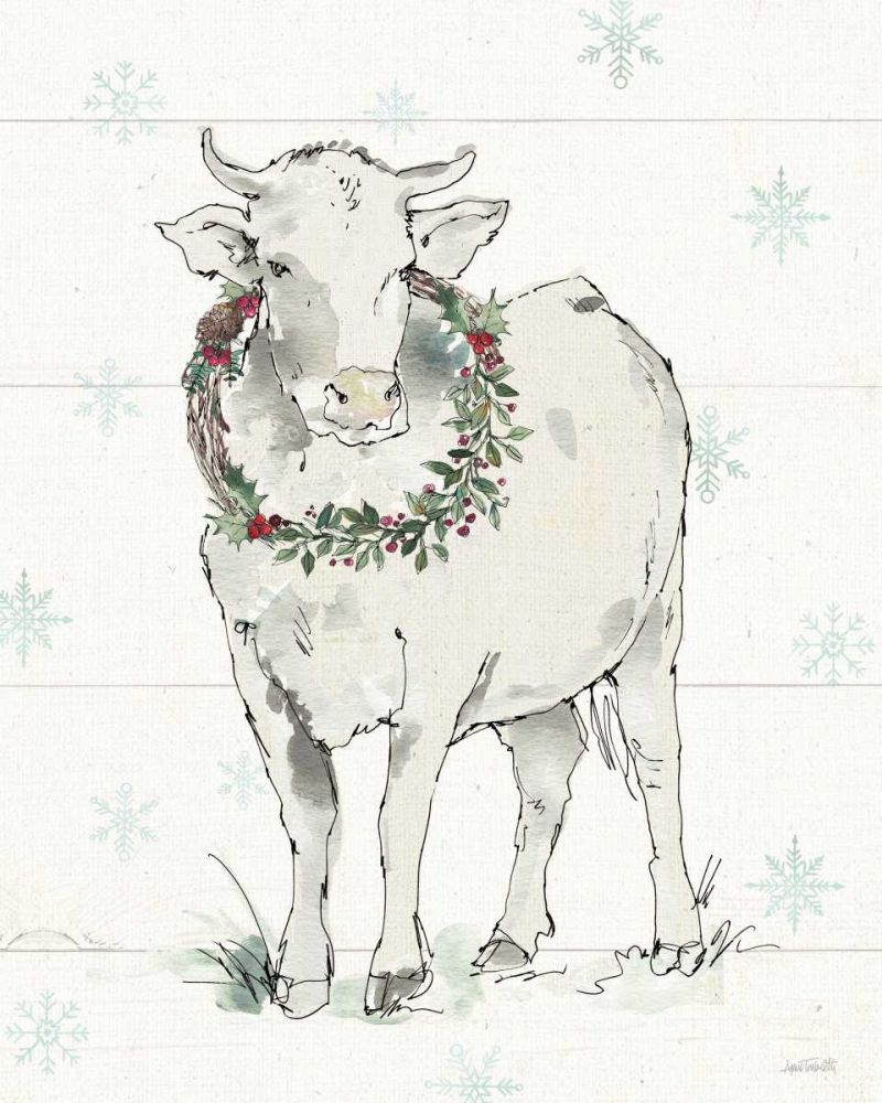 Modern Farmhouse X Christmas art print by Anne Tavoletti for $57.95 CAD