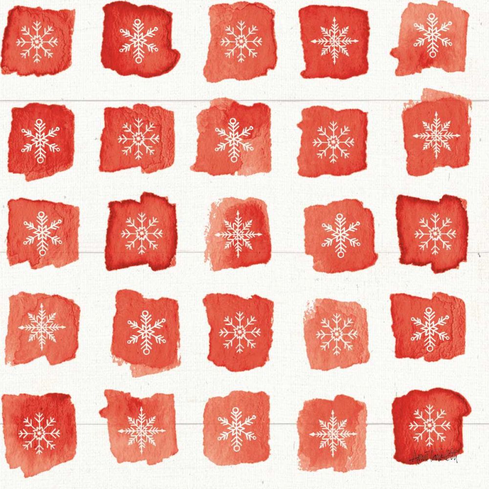 Modern Farmhouse Pattern VIIIA Christmas art print by Anne Tavoletti for $57.95 CAD