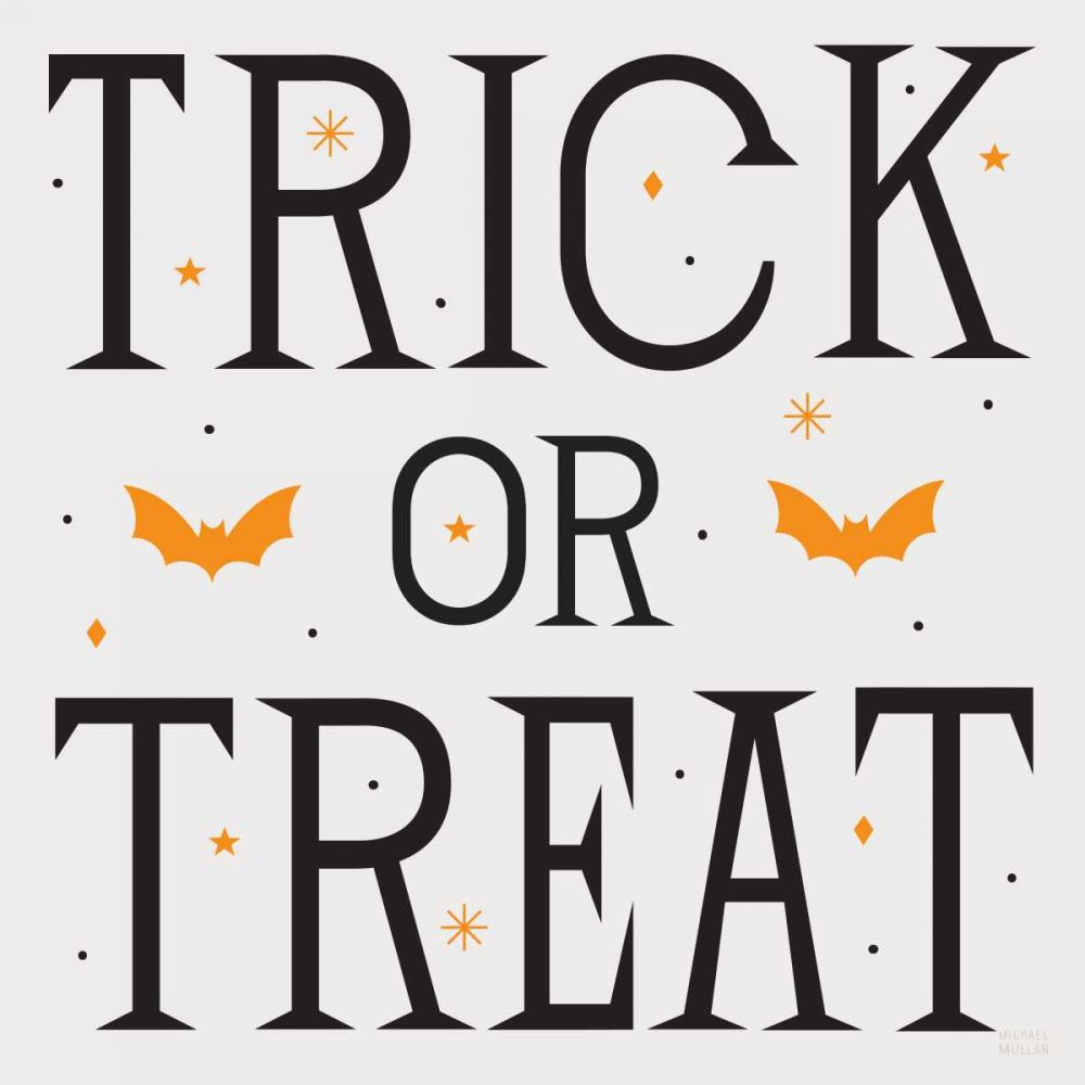 Festive Fright Trick or Treat II art print by Michael Mullan for $57.95 CAD