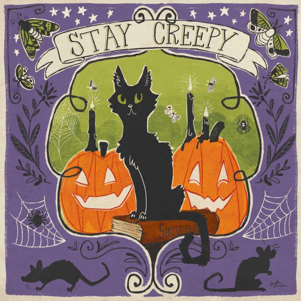 Stay Creepy V art print by Janelle Penner for $57.95 CAD
