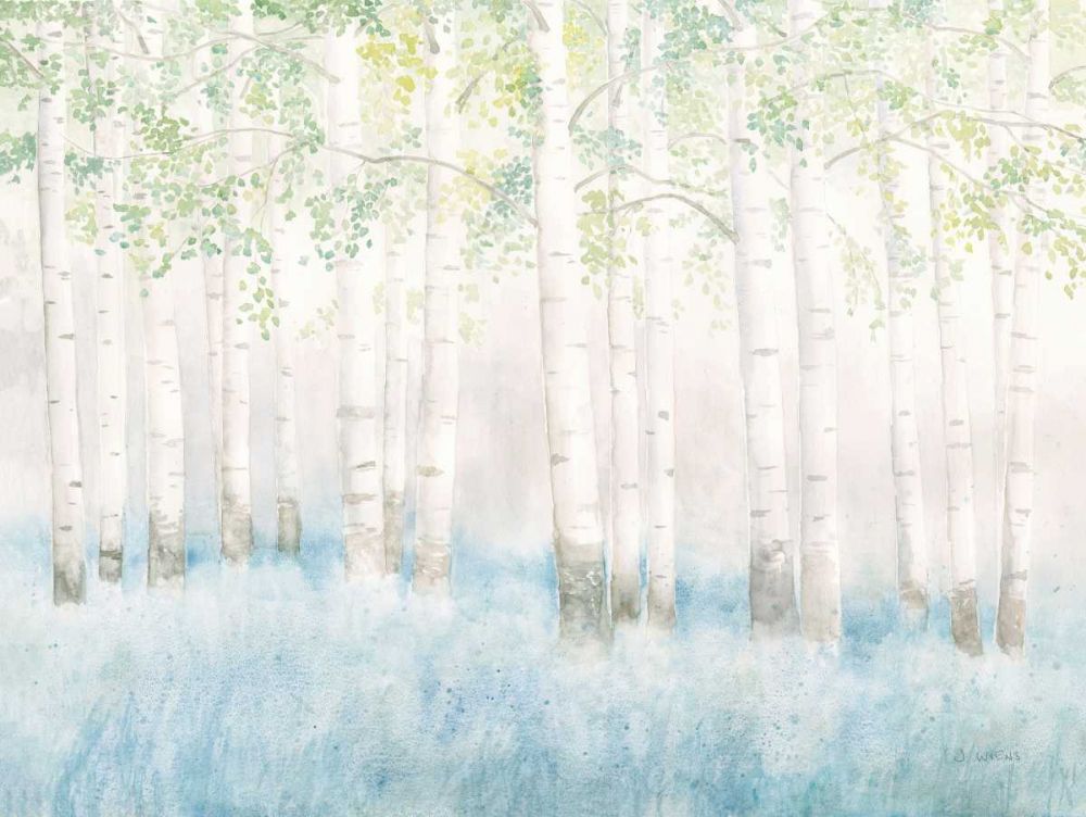 Soft Birches art print by James Wiens for $57.95 CAD