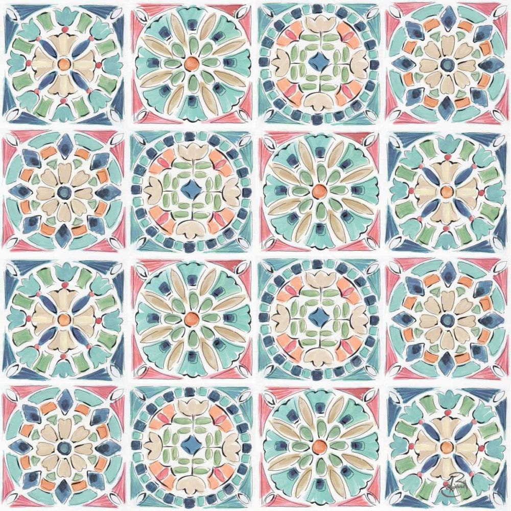 Springtime Pattern VIII art print by Daphne Brissonnet for $57.95 CAD