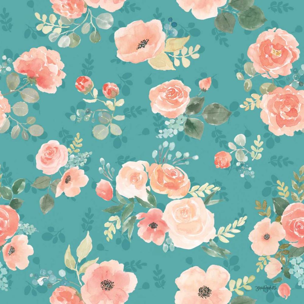 Blooming Delight Pattern IC art print by Jenaya Jackson for $57.95 CAD