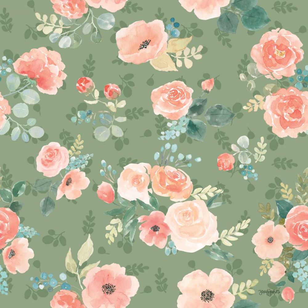 Blooming Delight Pattern ID art print by Jenaya Jackson for $57.95 CAD