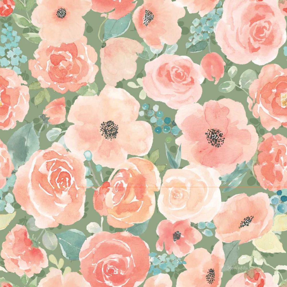 Blooming Delight Pattern VD art print by Jenaya Jackson for $57.95 CAD