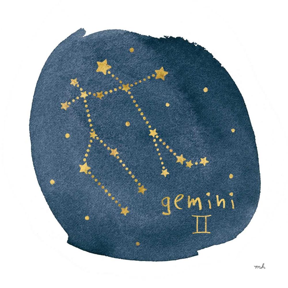 Horoscope Gemini art print by Moira Hershey for $57.95 CAD