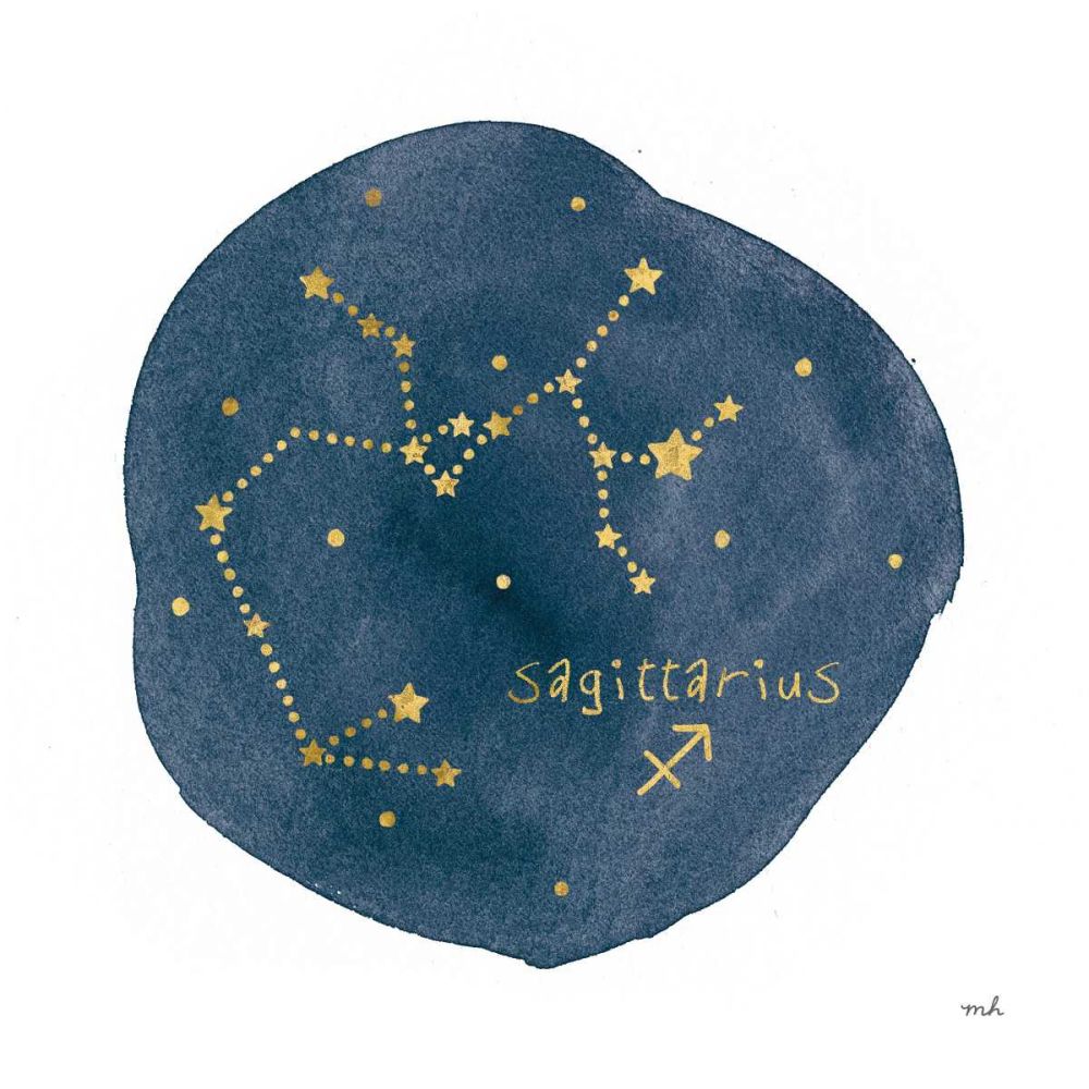 Horoscope Sagittarius art print by Moira Hershey for $57.95 CAD