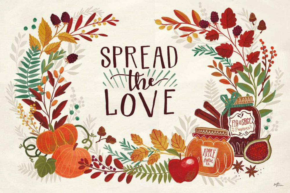 Spread the Love I art print by Janelle Penner for $57.95 CAD