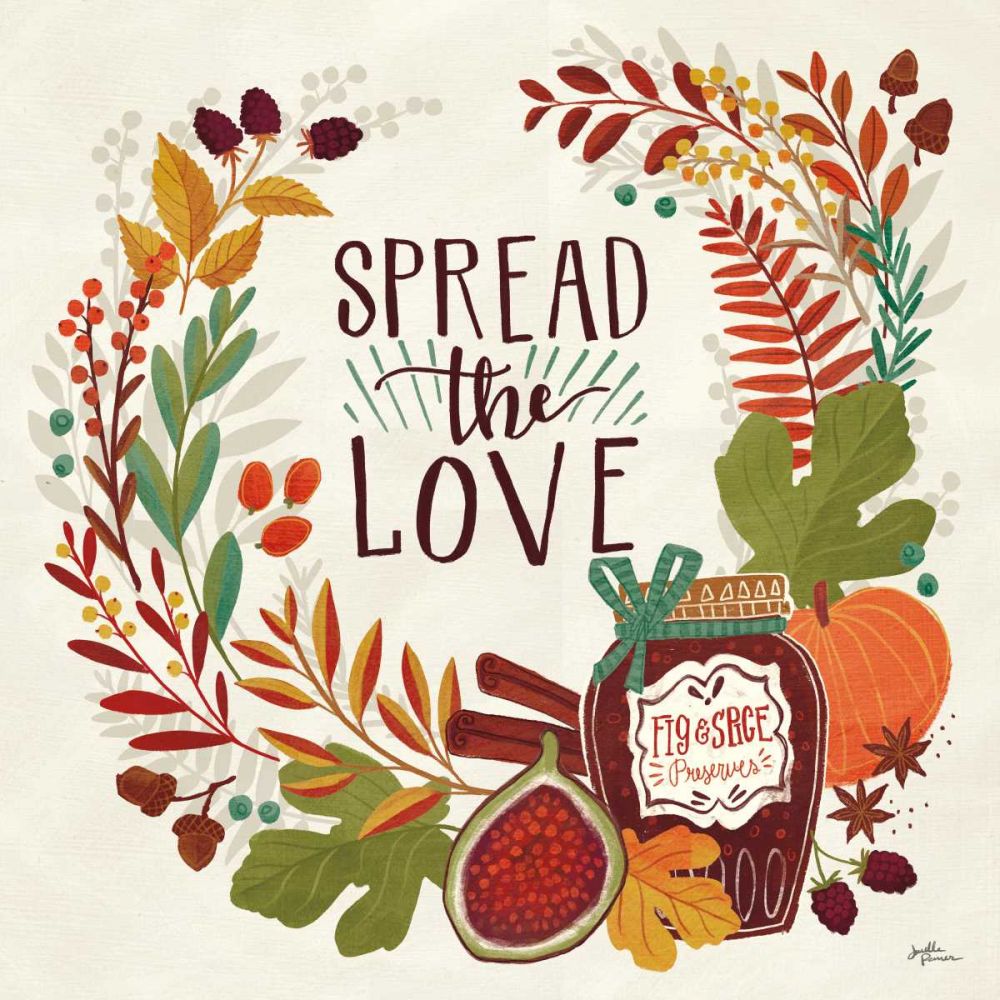 Spread the Love II art print by Janelle Penner for $57.95 CAD