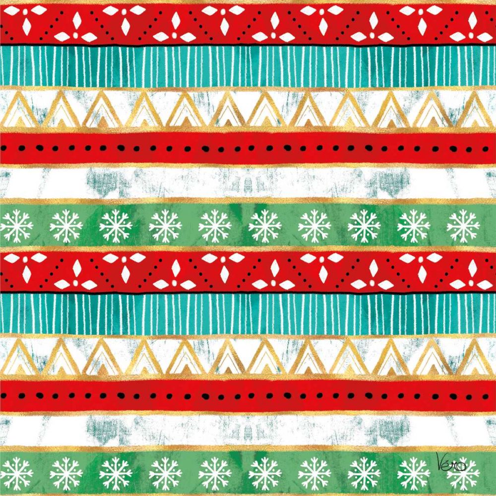 Merry Making Pattern IV art print by Veronique Charron for $57.95 CAD
