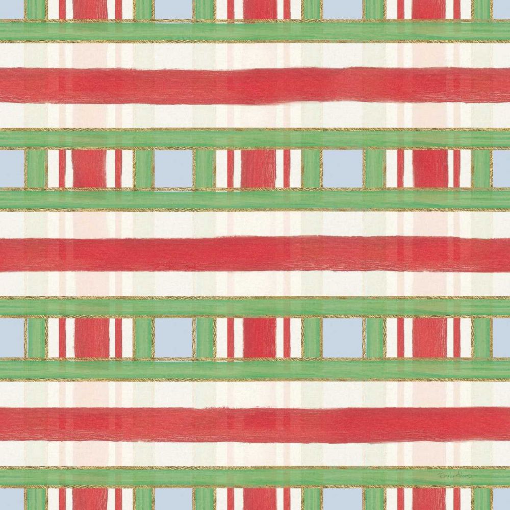 Christmas Critters Bright Pattern VIA art print by Emily Adams for $57.95 CAD
