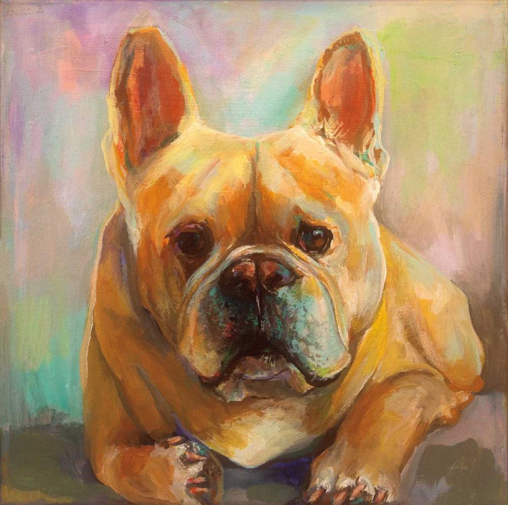 Frenchie art print by Jeanette Vertentes for $57.95 CAD