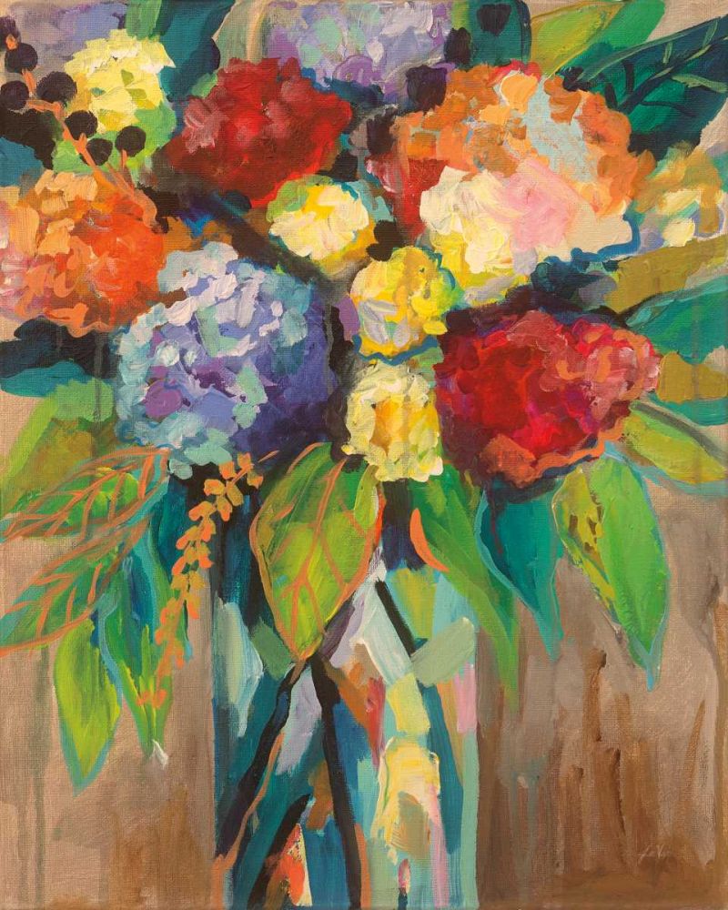 Colorful art print by Jeanette Vertentes for $57.95 CAD