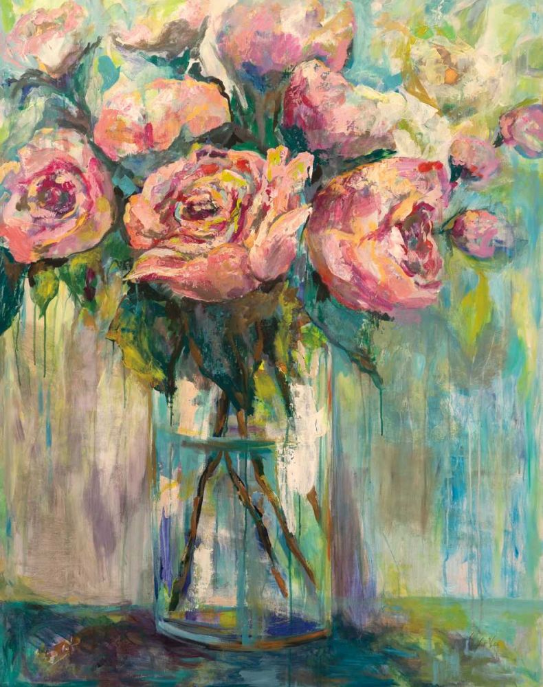 Peony Play art print by Jeanette Vertentes for $57.95 CAD