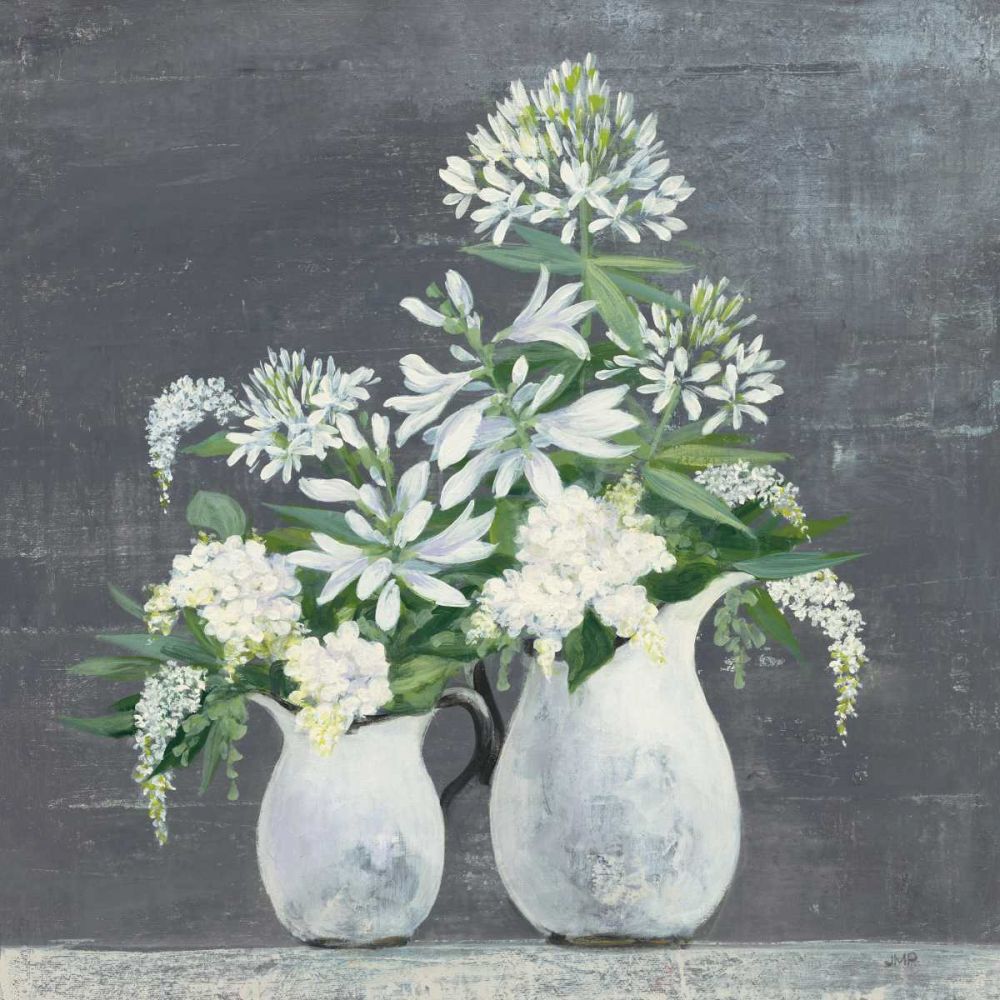 Later Summer Bouquet III White Vase art print by Julia Purinton for $57.95 CAD