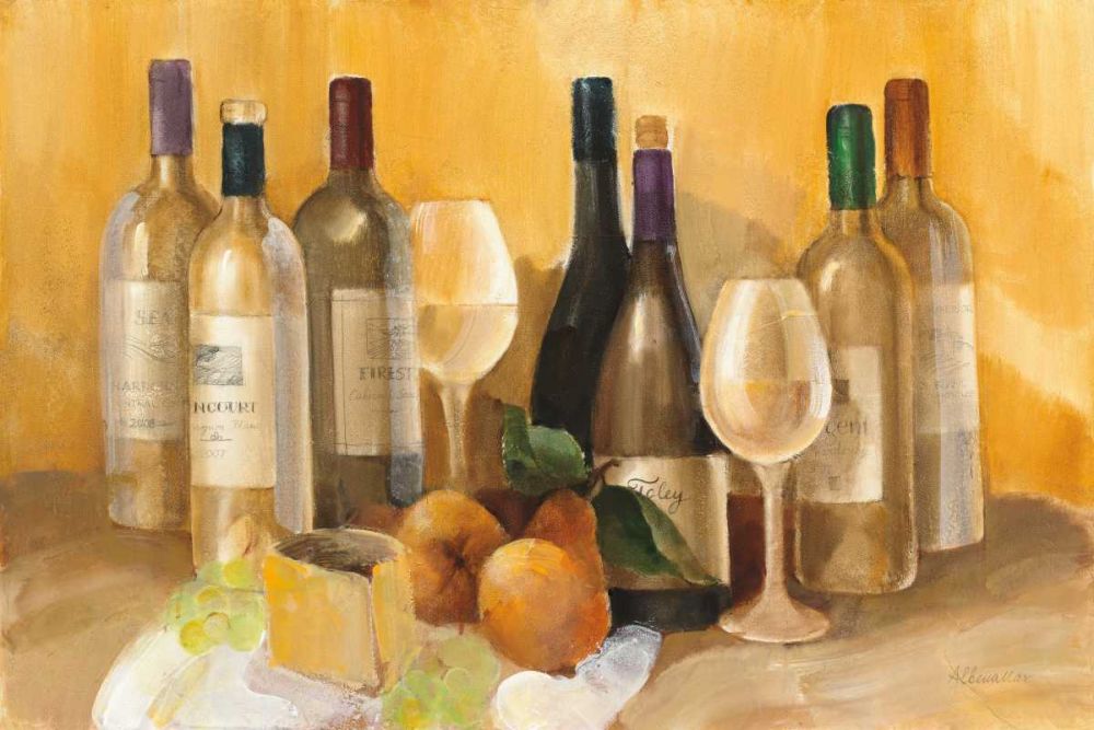 Wine and Fruit II v2 art print by Albena Hristova for $57.95 CAD