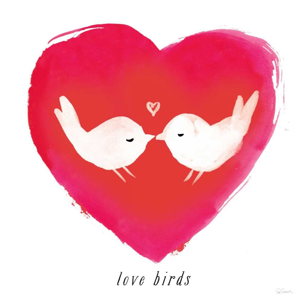 Love Birds art print by Sue Schlabach for $57.95 CAD